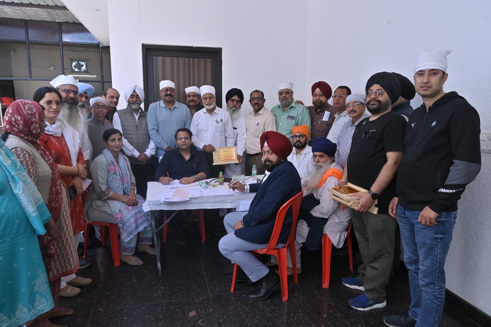 होशियारपुर में निःशुल्क चिकित्सा शिविर का सफलतापूर्वक आयोजन